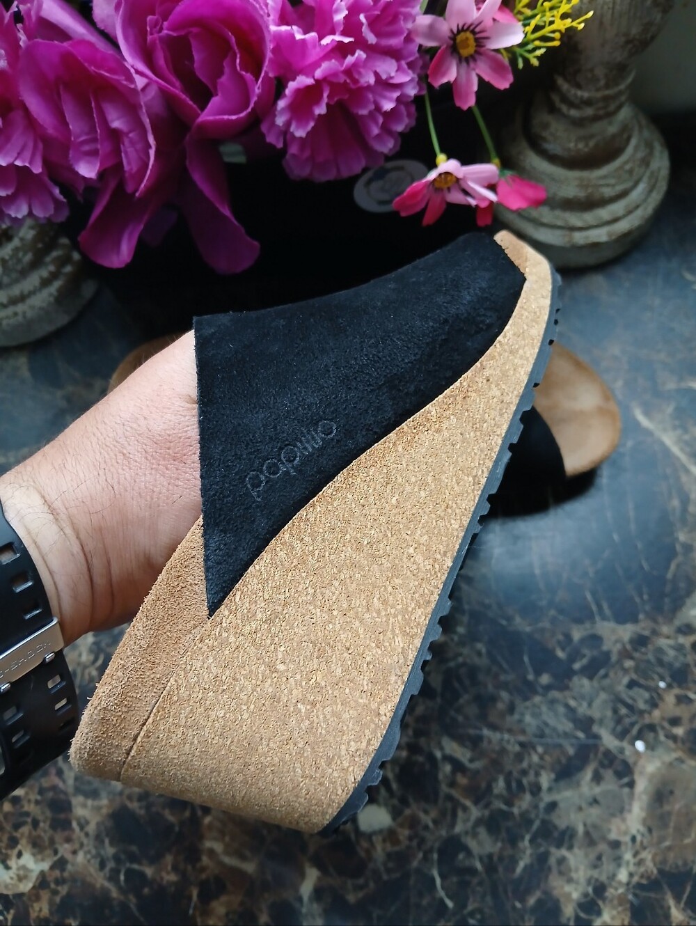 Birkenstock X Papillio Namica Suede/Wedge Comfort/Lifestyle Sandals 38 EU Women